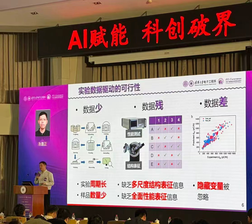 我司创始人汤博士于清华AI for Science研讨会作主题报告